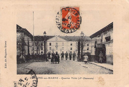 CPA - 51 - Châlons Sur Marne - Quartier Tirlet 15è Chasseurs - Barracks