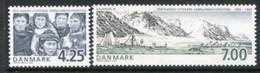 DENMARK 2003 Greenland Literary Expedition MNH / **.  Michel 1335-36 - Unused Stamps