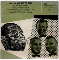 LOUIS ARMSTRONG  " The Flat Foot Floogie"  BRUNSWICK  10 093 - Jazz