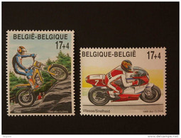 België Belgique Belgium 1999 Motorsport Snelheid Vitesse Trial COB 2819/20 MNH ** - Nuevos