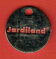 Jeton De Caddie En Métal - Jardiland - Grande Surface De Jardinage - Magasin - Moneda Carro
