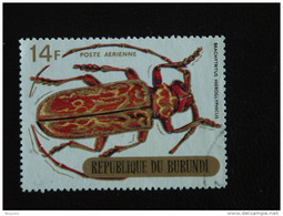 Burundi Kever Coléoptère Yv LP PA 123 O - Used Stamps