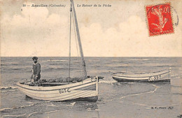 Asnelles        14      Retour De La Pêche.    - Pli -      (voir Scan) - Autres & Non Classés