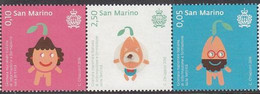 San Marino 2016, Italien Fertility Day, MNH Unusual Stamps Strip - Neufs
