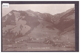 DISTRICT DU PAYS D'ENHAUT - ROSSINIERES - LIGNE DU MOB - TB - Rossinière