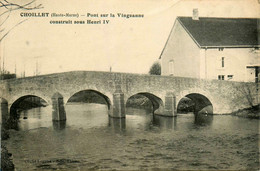 Choillet , Choilley * Un Coin Du Village Et Le Pont Sur La Vingeanne - Sonstige & Ohne Zuordnung