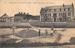 Asnelles      14       Hôtel BellePlage  Vu De La Plage            (voir Scan) - Altri & Non Classificati