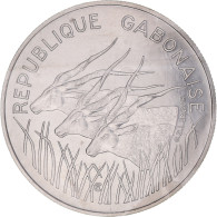 Monnaie, Gabon, 100 Francs, 1975, Paris, ESSAI, FDC, Nickel, KM:E3 - Gabón