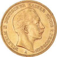 Monnaie, Etats Allemands, PRUSSIA, Wilhelm II, 20 Mark, 1900, Berlin, SUP, Or - Altri & Non Classificati