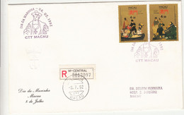 Macau, Macao, FDC, (337), Dia Da Marinha, 1992, Registada - FDC