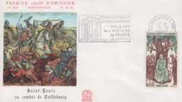 Enveloppe  FDC  Flamme  1er  Jour  FRANCE     SAINT  LOUIS     VINCENNES   1967 - 1960-1969