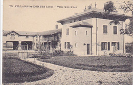 Cpa -01- Villars Les Dombes - Villa Qué Quet -edi Vialatte N°75 - Villars-les-Dombes