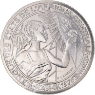 Monnaie, États De L'Afrique Centrale, 500 Francs, 1976, Paris, ESSAI, FDC - Gabón
