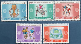 Dubai 1966 Football World Championship London 5 Values Cancelled 2207.0502 Rimet Cup, Wembley Stadium - 1966 – Inghilterra