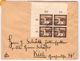 Deutsches Reich 634 Auf Brief Als Mehrfachfrankatur Portogerecht #BD183 - Covers & Documents