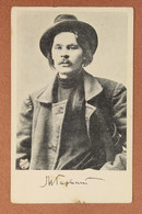 RARE! Tsarist Russia Pikovsky, Odessa Postcard 1904s Russian Writer Maxim GORKY - Russie