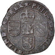 Monnaie, Pays-Bas Espagnols, TOURNAI, Philippe IV, Liard, 12 Mites, 1665 - Paesi Bassi Spagnoli