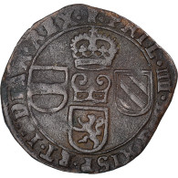 Monnaie, Pays-Bas Espagnols, TOURNAI, Philippe IV, Liard, 12 Mites, 1658 - Spanish Netherlands