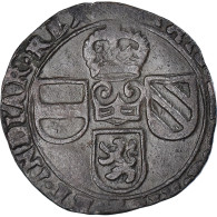 Monnaie, Pays-Bas Espagnols, Philippe IV, Liard, 12 Mites, 1643 Tournai - Paesi Bassi Spagnoli
