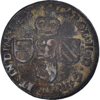 Monnaie, Pays-Bas Espagnols, Flandre, Charles II, Liard, 12 Mites, 1693, Bruges - Paesi Bassi Spagnoli