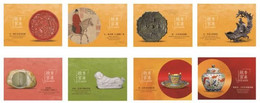 HONGKONG 2022 New *** Hong Kong Palace Museum Postage Prepaid Picture Cards (Air Mail) (A Set Of 8 Cards) MNH (**) - Lettres & Documents