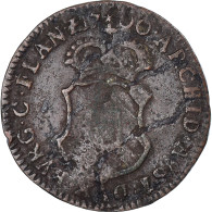 Monnaie, Pays-Bas Espagnols, Flandre, Charles II, Gigot, 6 Mites, 1700, Bruges - Pays Bas Espagnols