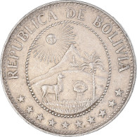 Monnaie, Bolivie, 50 Centavos, 1967 - Bolivie