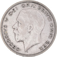 Monnaie, Grande-Bretagne, George V, 1/2 Crown, 1936, TB+, Argent, KM:835 - K. 1/2 Crown