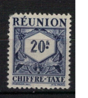 REUNION     N° YVERT  TAXE 35 (2° Choix)  NEUF SANS CHARNIERES   ( NSC  3/40 ) - Timbres-taxe