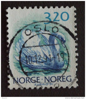 Noorwegen Norvege 1990 Zwaan Cygne Yv 997 O - Swans