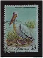 Griekenland Grèce 1979 Pelican Yv 1354 O - Pélicans