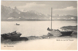 CPA - Bords Du Lac De Thoune - Am Thunersee - Thoune / Thun