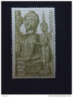 Laos 1953 Cérémonie Du Grand Serment Lao Statue Beeldhouwwerk Yv PA 12 MNH ** - Buddhism