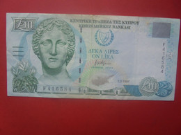 CHYPRE 10 POUNDS 1997 Circuler (L.6) - Cyprus