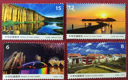 2018 TAIWAN Landscapes-penghu Stamp 4v - Neufs