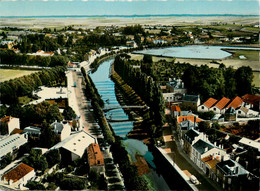 Fontenay Le Comte * Vue Aérienne Sur La Commune Et Le Canal - Fontenay Le Comte