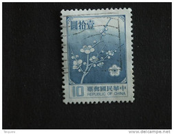 Formosa Formose Taiwan 1985 Fleur Nationale (prunier)  Yv 1237a O - Used Stamps