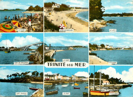 La Trinité Sur Mer * Souvenir De La Commune * Cp 9 Vues - La Trinite Sur Mer