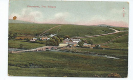 Devon   Postcard  Princetown Dartmoor Two Bridges Posted 1903 Or 7  Peacock Series - Dartmoor