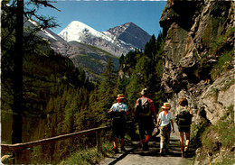 Delcampe - Wanderweg Stockbahn-Gemmipass Bei Kandersteg (274) - Kandersteg