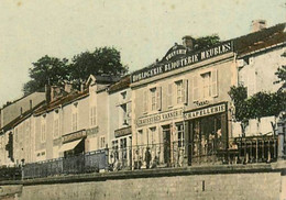 Montigny Le Roi * 1907 * Débit De Tabac Tabacs TABAC Chapellerie , Place De L'hôtel De Ville , Et La Voie * Horlogerie - Montigny Le Roi