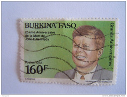 Burkina Faso 1988 John Kennedy Yv 795 O - Burkina Faso (1984-...)