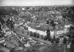 15-MAURIAC- LA PLACETTE , BOULEVARD MONTHYON LE COLLEGE ET VUE GENERALE DU CIEL - Mauriac