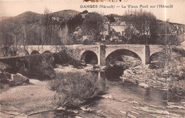 GANGES (Hérault) - Le Vieux Pont Sur L'Hérault - Ganges