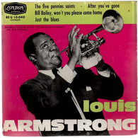 LOUIS ARMSTRONG  " The Five Pennies Saints "  LONDON RE U 10.040 - Jazz