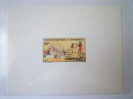 2022 - 3266  NOUVELLE CALEDONIE  :  EMISSION  LUXE  P.A.  1983   BANGKOK  1983    XXX - Storia Postale