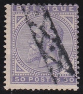 Belgie    .    OBP  .   41    .     O       .    Gestempeld   .   /   .    Oblitéré - 1883 Leopold II