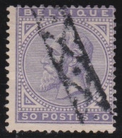 Belgie    .    OBP  .   41    .     O       .    Gestempeld   .   /   .    Oblitéré - 1883 Leopold II.