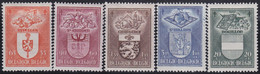 Belgie    .    OBP  .     756/760     .    *       .    Ongebruikt Met Gom   .   /   .    Neuf Avec Gomme - Unused Stamps