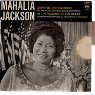 MAHALIA JACKSON  "Down In The Riverside"     Avec Languette CBS EP 5694 - Jazz